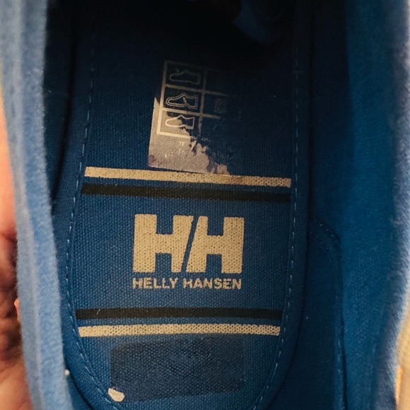 Helly Hansen Sneakers Bright Blue with White Laces Men’s 11 - Picture 5 of 8